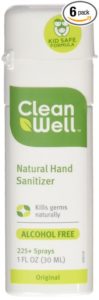 Cleanwell Natural Hand Sanitizer Spray